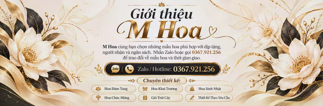 Ảnh bìa Shop hoa tươi Phường Tân Sơn Hồ Chí Minh - Gửi sự quan tâm qua từng món hoa